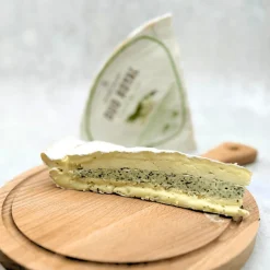 Renard Gillard Brie de Meaux 1/4 with Wild Garlic 700g