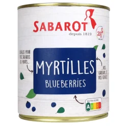 Sabarot Blueberries in Syrup 880g