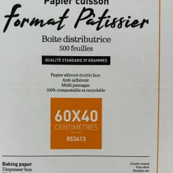 500 Silicone Paper Baking Sheets 40cm x 60cm