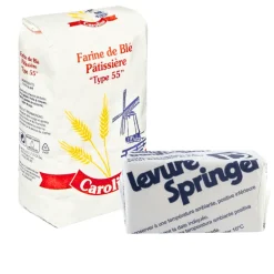 T55 Bread Flour 1kg and Fresh Yeast 500g