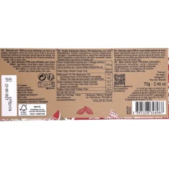 Valrhona Guanaja 70% Dark Chocolate 70g