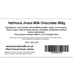 Valrhona Jivara 40% Milk Chocolate 500g