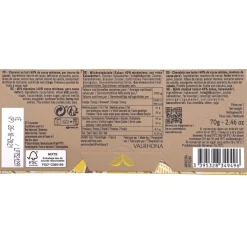 Valrhona Jivara 40% Milk Chocolate Bar 70g