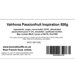 Valrhona Passionfruit Inspiration 500g